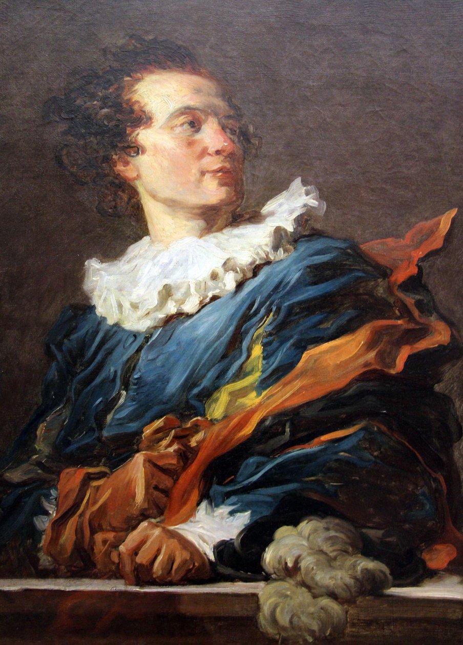 portrét svatého opata od Jean Honore Fragonard
