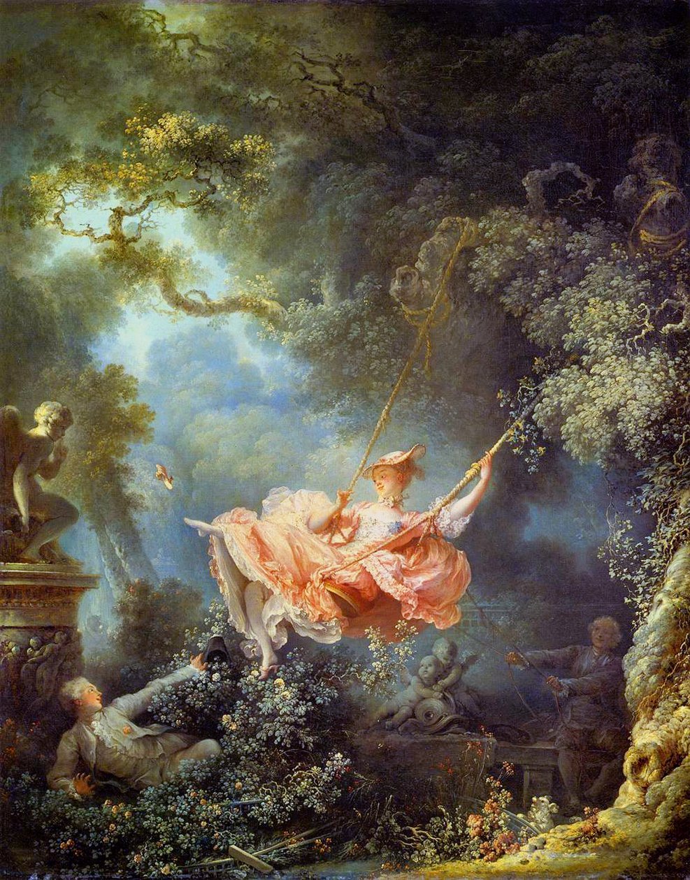 houpačka od Jean Honore Fragonard