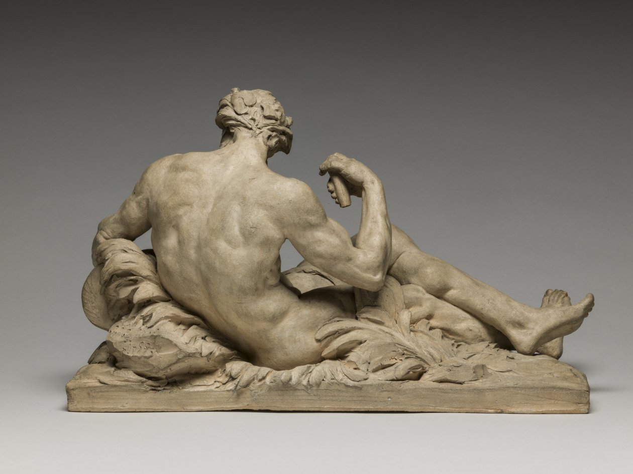 River God, 1755 (terakota) od Jean Jacques Caffieri