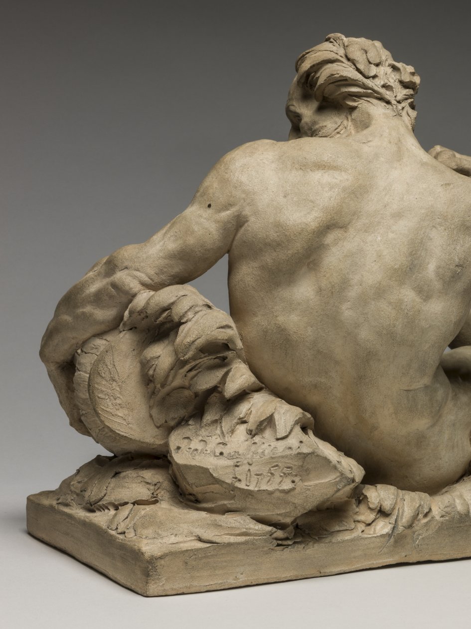 River God, 1755 (terakota) od Jean Jacques Caffieri