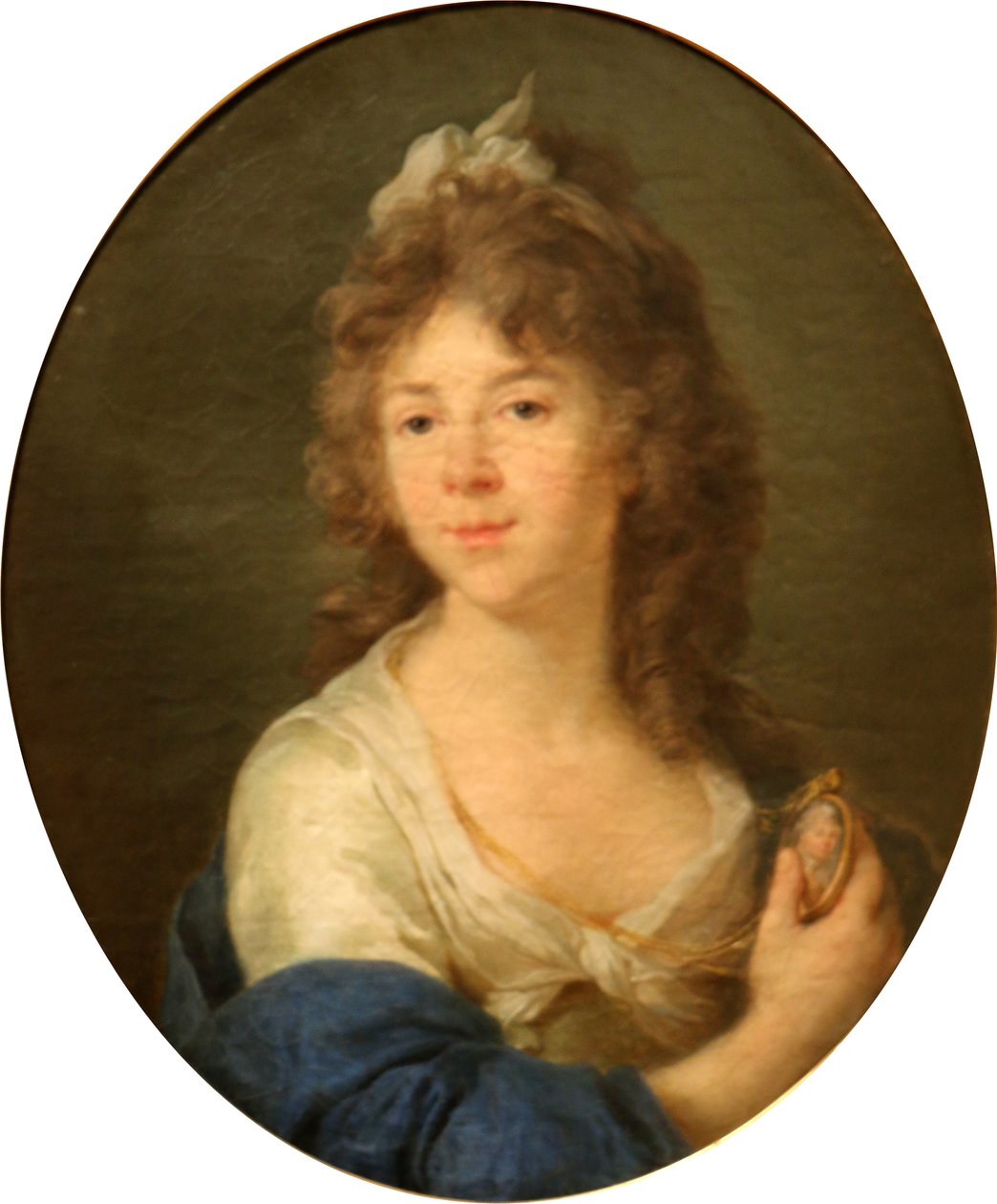 Portrét Madame Roland od Jean Jacques Francois Le Barbier