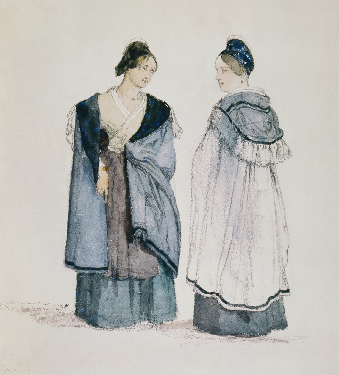 Obyvatelé Arles za dob Daudeta a Bizeta od Jean Joseph Bonaventure Laurens