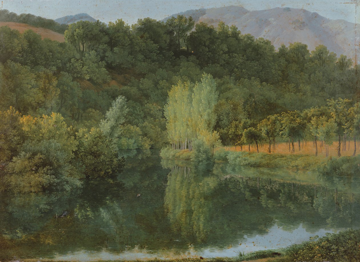 Krajina poblíž Neapole, 1787 od Jean Joseph Xavier Bidauld