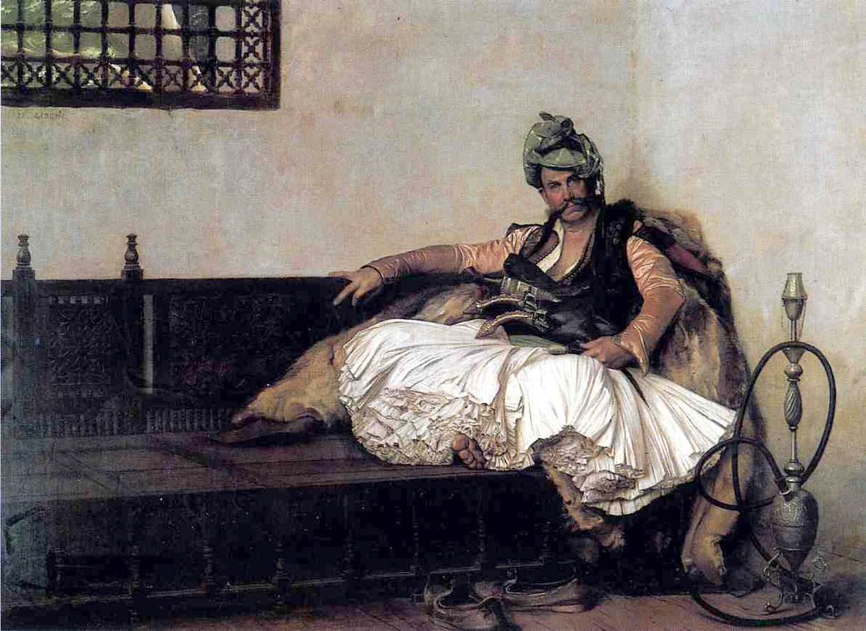 Bashi-Bouzouk Chief, c.1881 od Jean Leon Gerome