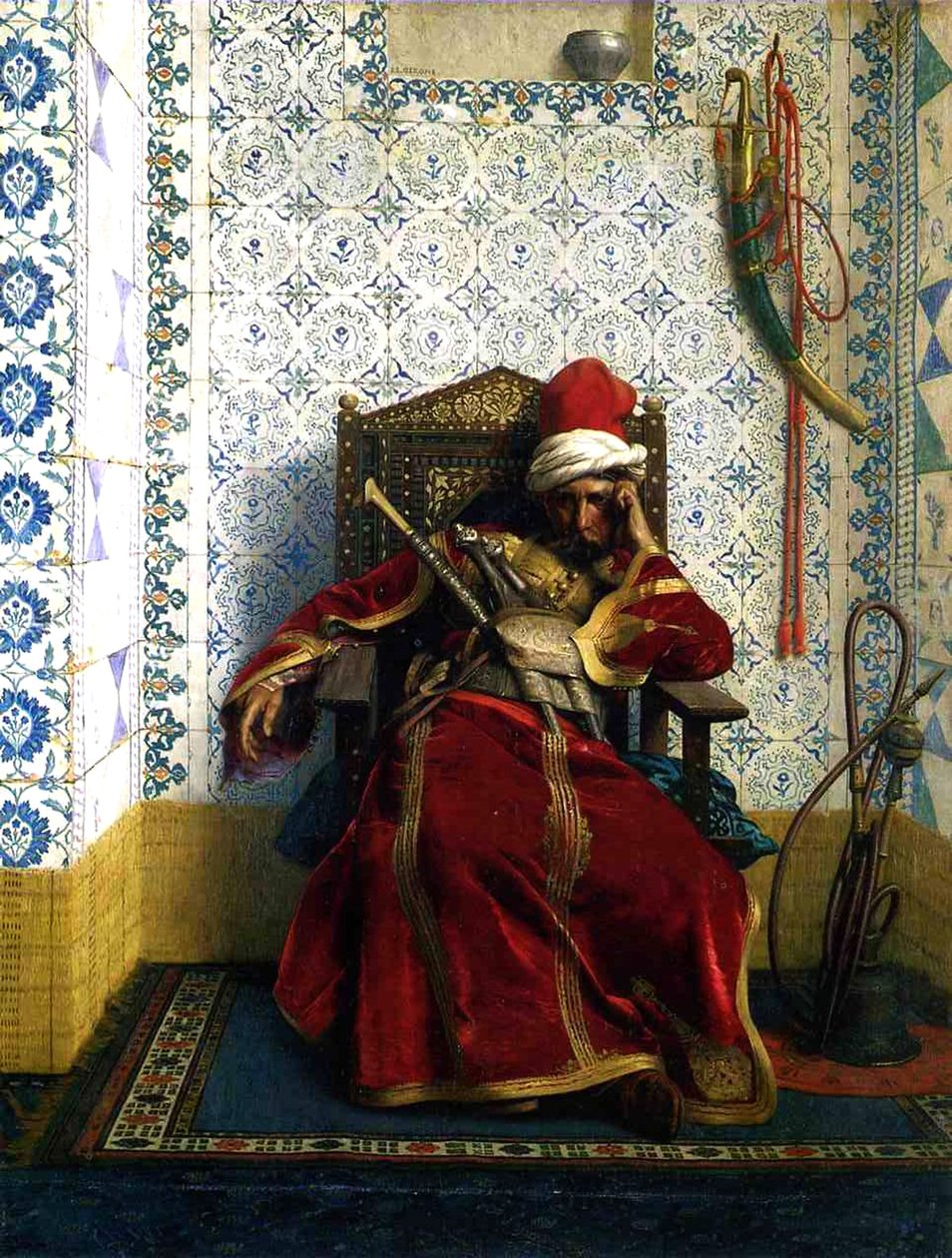 Markos Votsaris, 1874 od Jean Leon Gerome