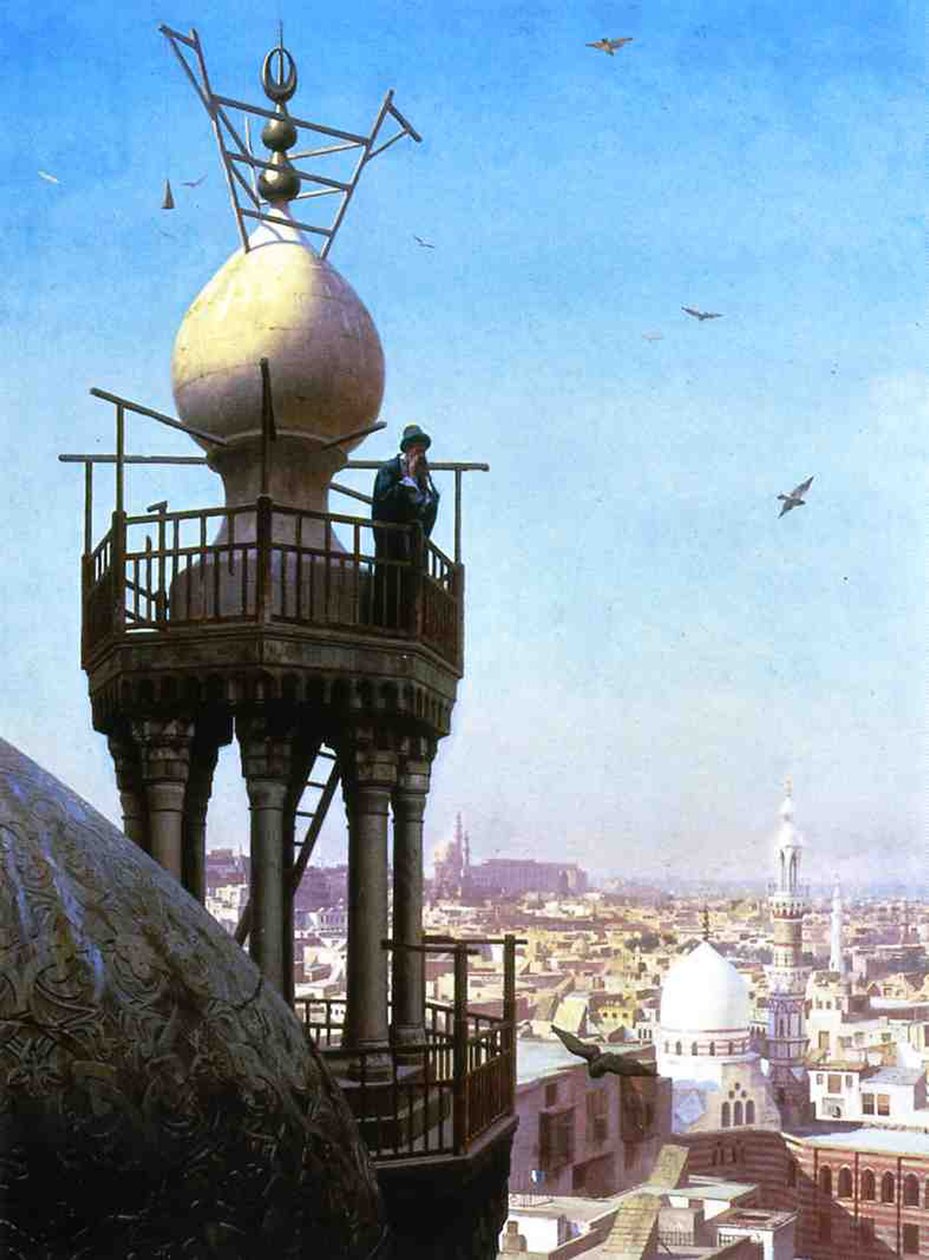 Muezzin Calling, 1878 od Jean Leon Gerome