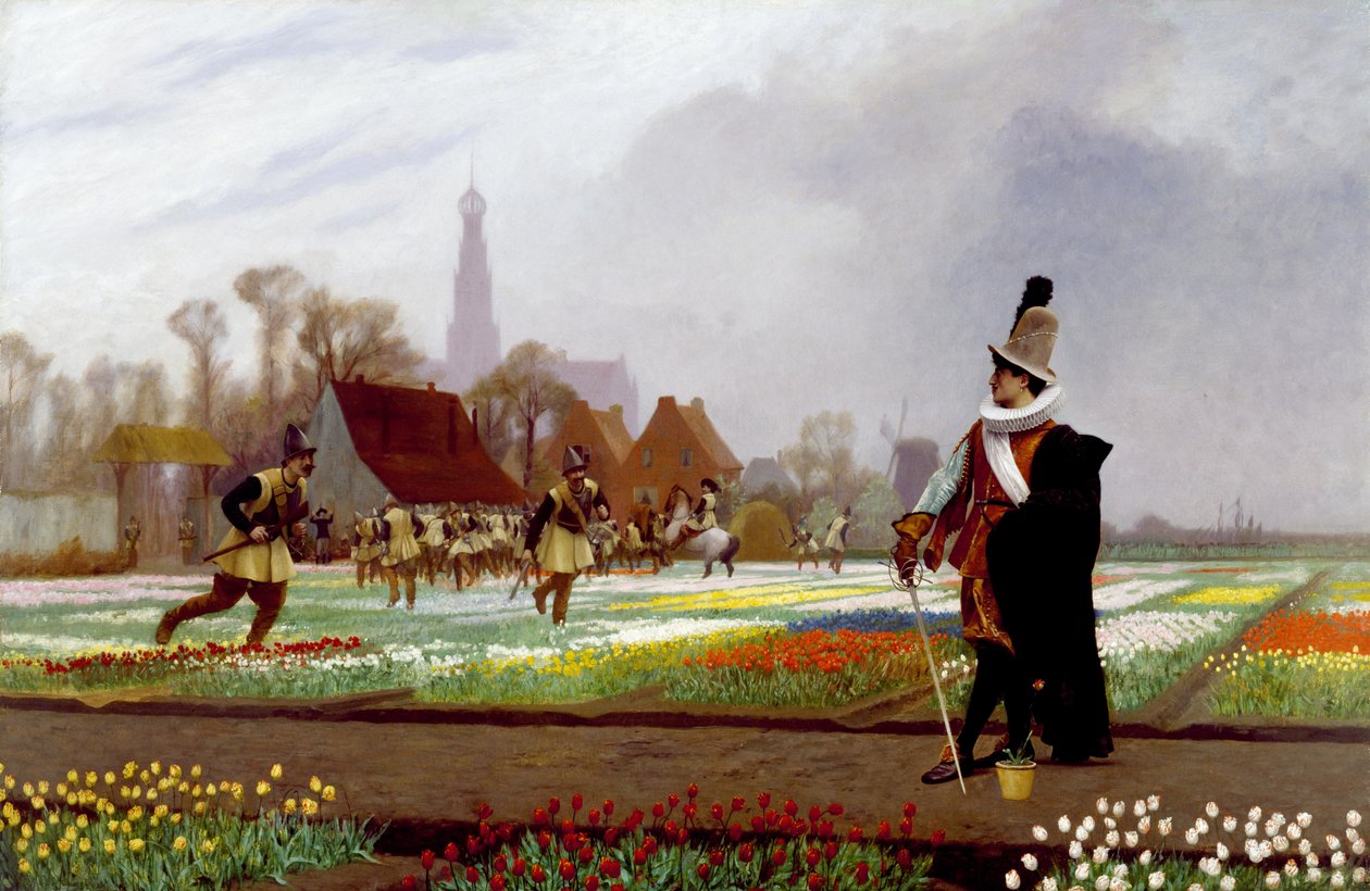Tulipánová hloupost od Jean Leon Gerome
