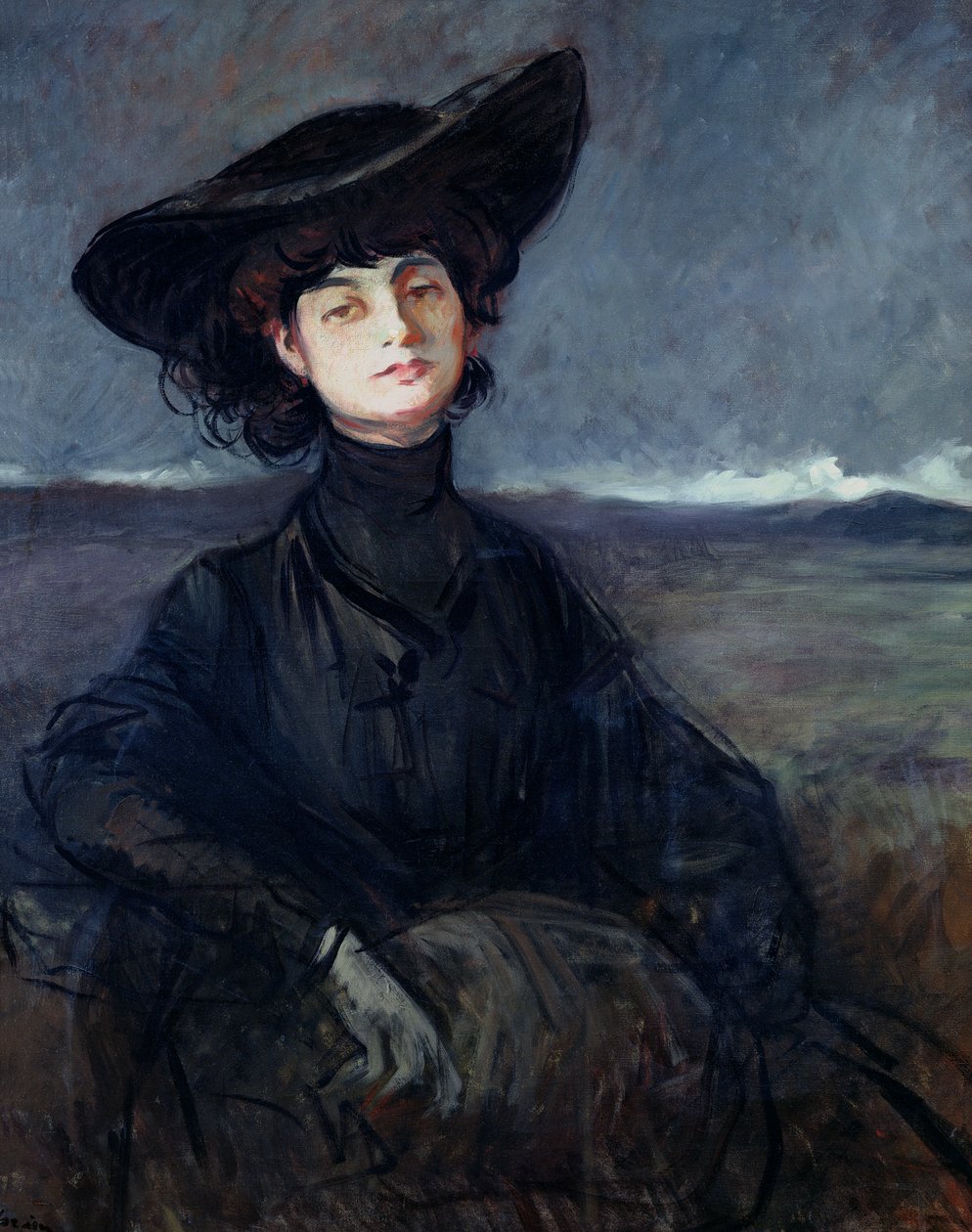 Anna de Noailles (1876-1933) od Jean Louis Forain