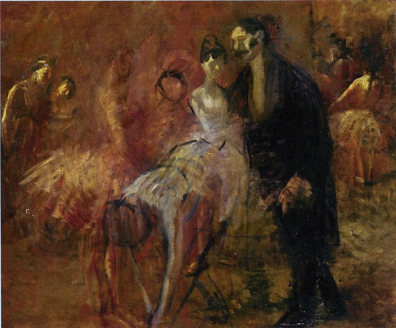 Zákulisí od Jean Louis Forain