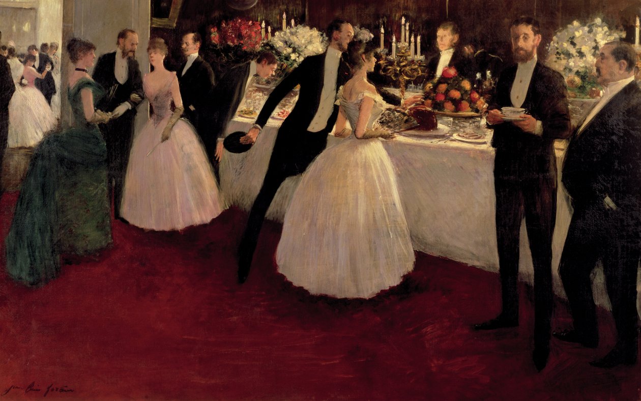 Bufet, 1884 od Jean Louis Forain