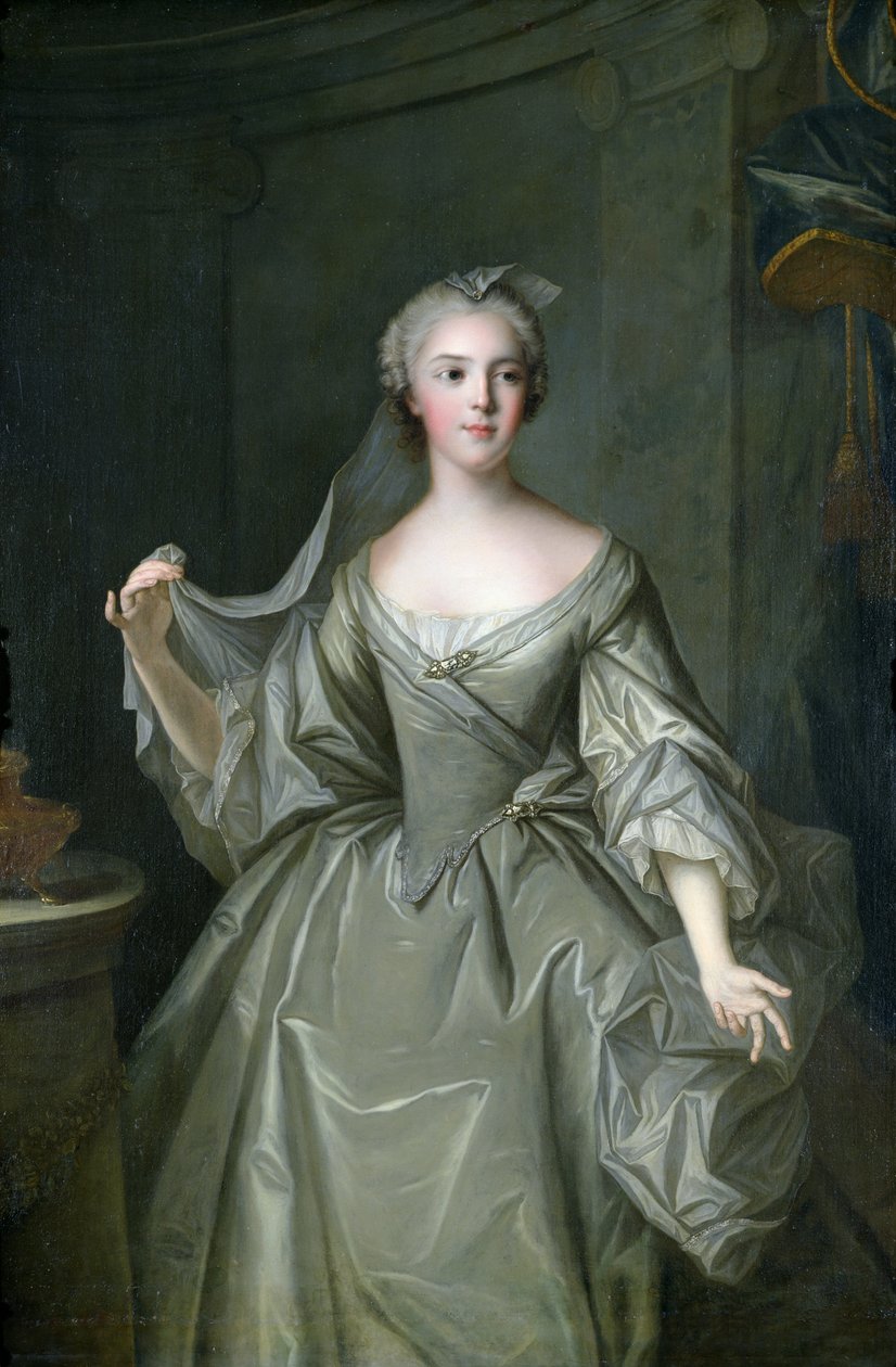 Madame Sophie de France (1734-82) jako Vestálka od Jean Marc Nattier