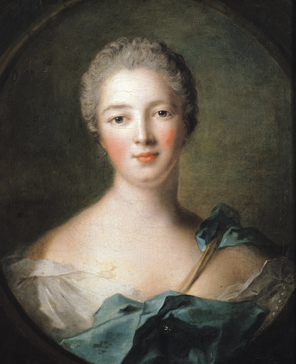 Madame de Pompadour (1721-64) 1748 od Jean Marc Nattier