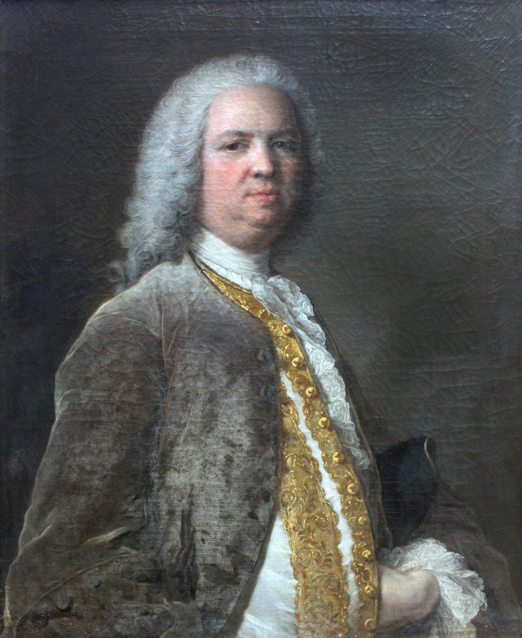 Portrét frankfurtského bankéře Johanna Georga Leerse (1691-1762) od Jean Marc Nattier