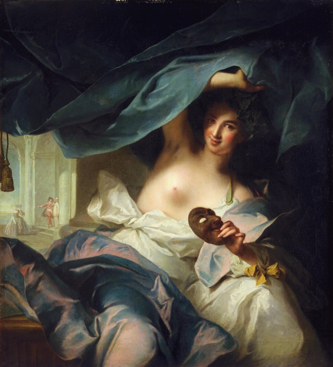 Thálie, múza komedie od Jean Marc Nattier