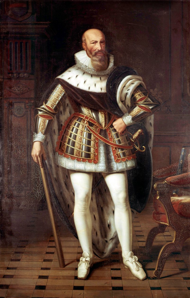 Maximilien de Béthune, markýz de Rosny, vévoda de Sully v roce 1600, 1834 od Jean Pierre Norblin de La Gourdaine