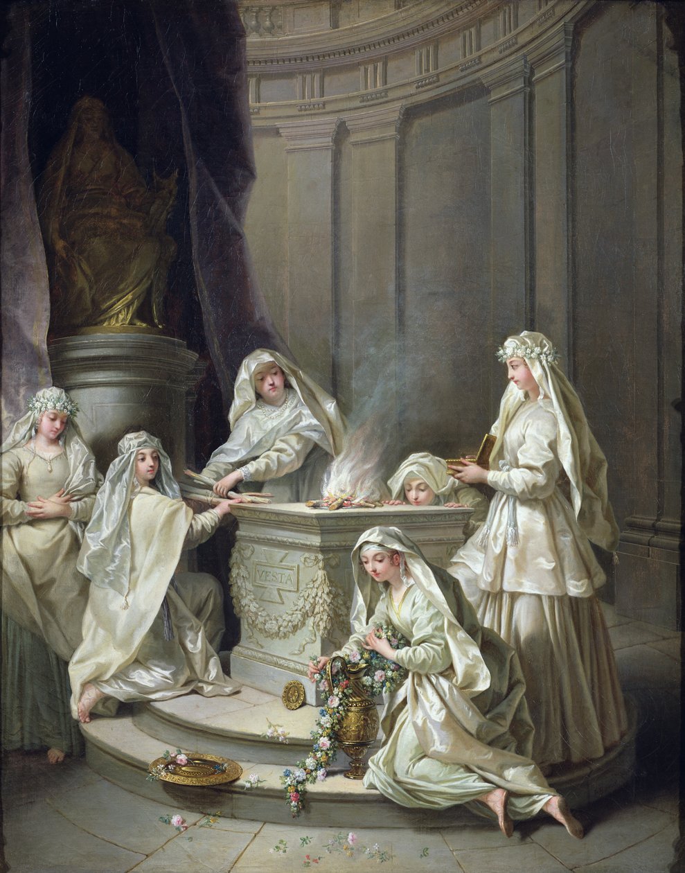 Vestálky, 1727 od Jean Raoux