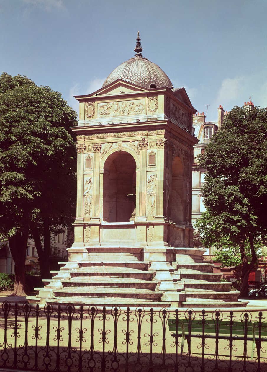 Fontána neviňátek, kolem roku 1550 od Jean Goujon