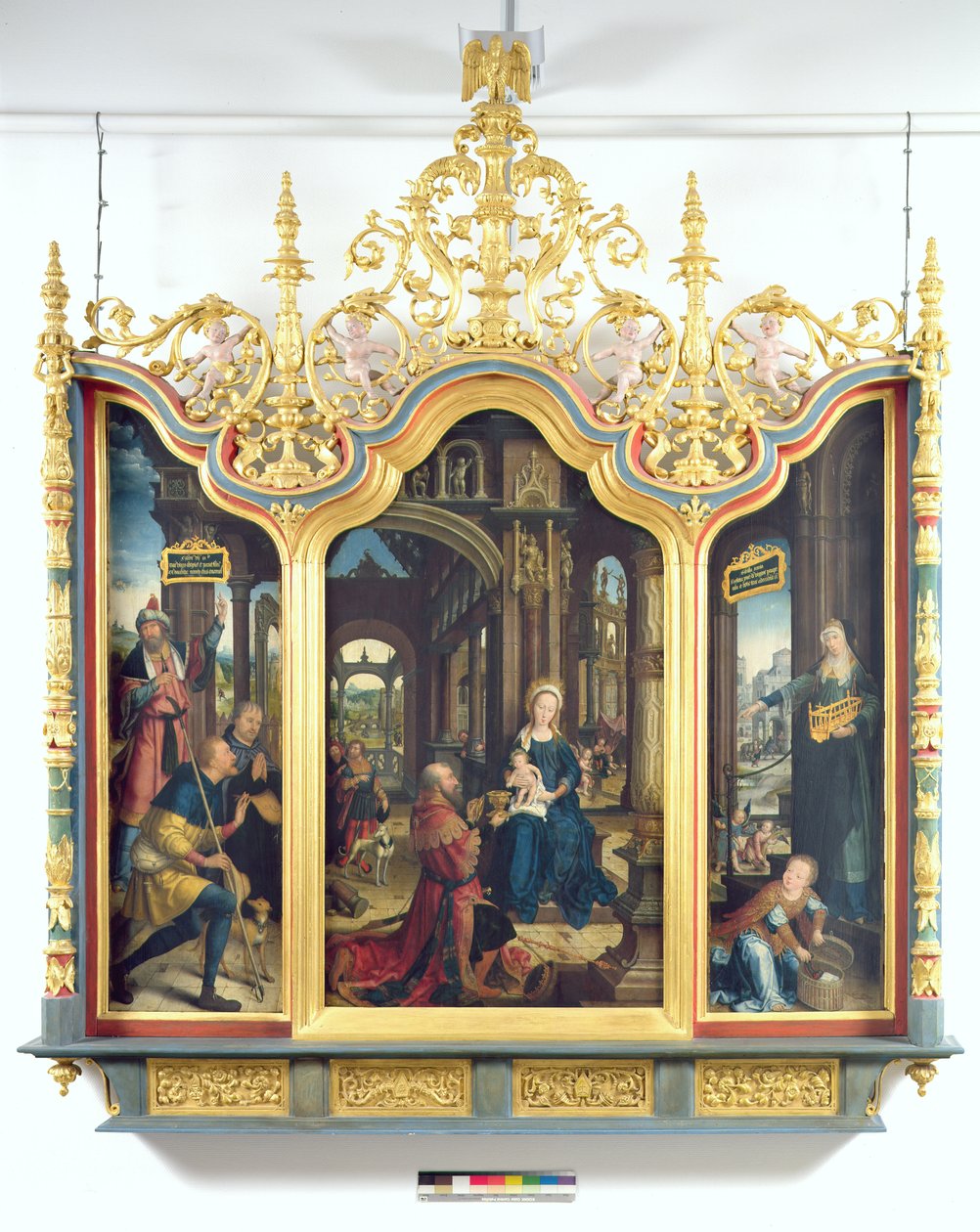 Triptych Klanění Jezulátka, 1529 od Jean the Elder Bellegambe