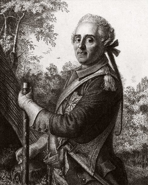 Hermann Moritz hrabě ze Saska od Jean Étienne Liotard