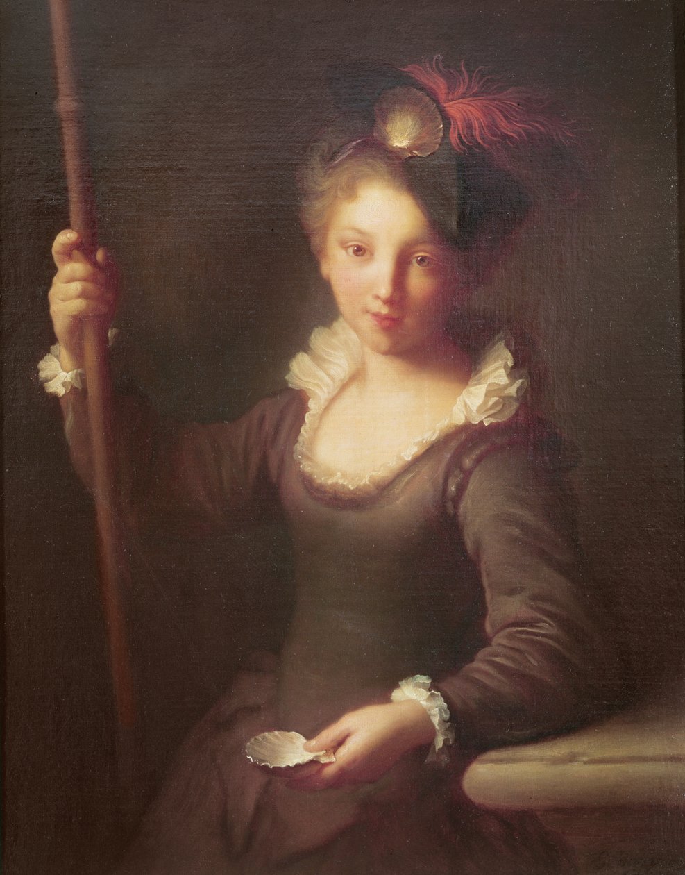 Mladý poutník od Jean Alexis Grimou