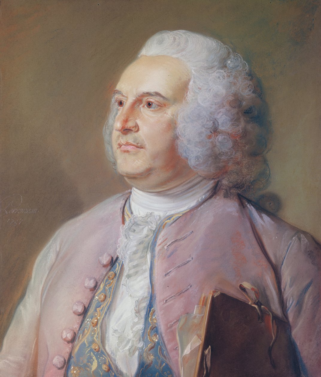 Jean-Michel Chevotet (pastel) od Jean Baptiste Perronneau
