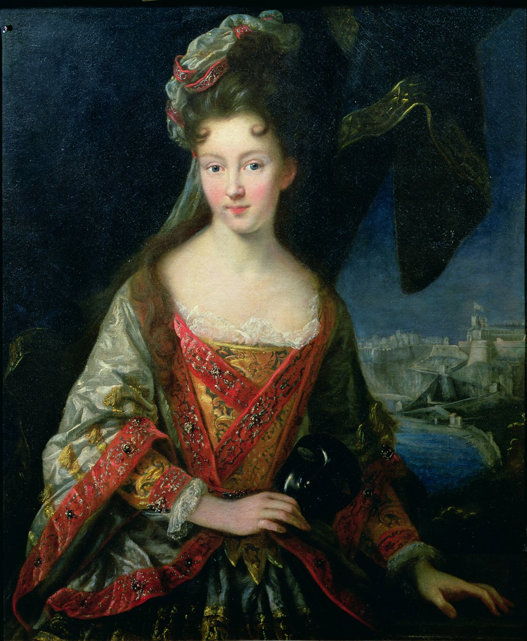 Portrét Louise-Hippolyte (1687-1731), princezny z Monaka od Jean Baptiste van Loo