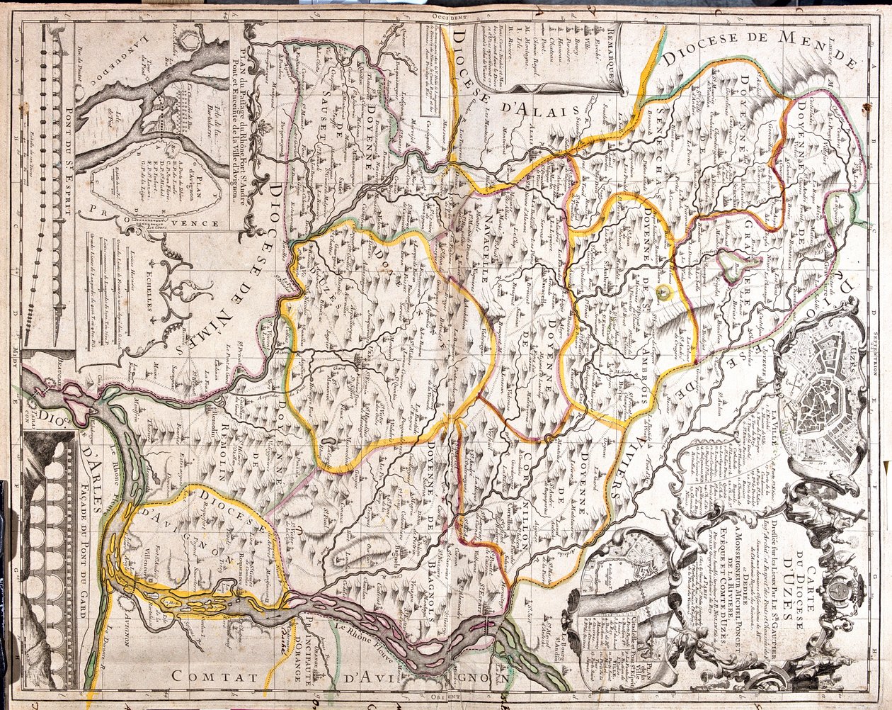 Languedoc-Roussillon, Francie od Jean Baptiste Nolin