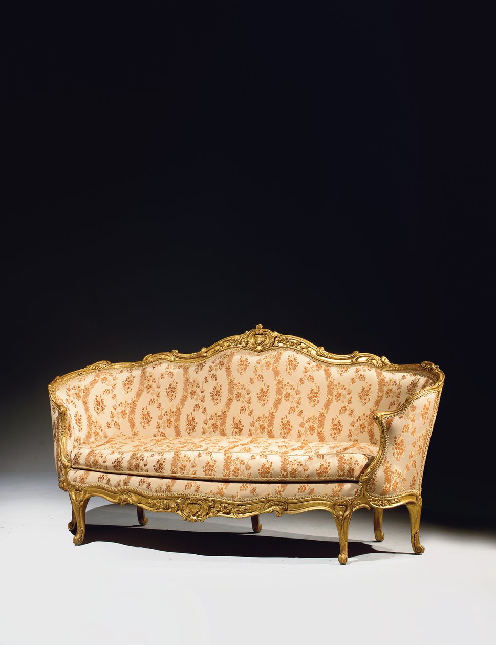 Pohovka Louis XV od Jean Baptiste Tilliard