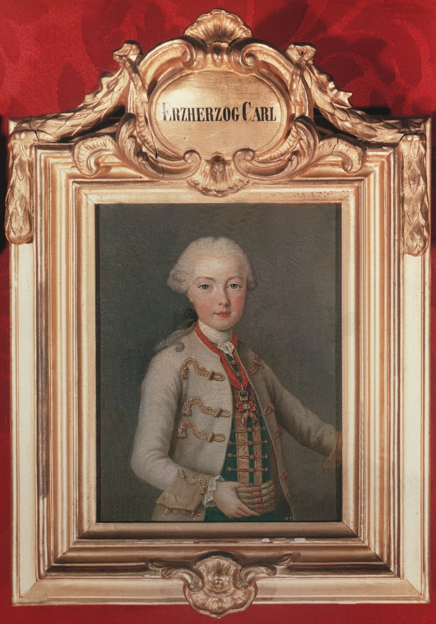 Arcivévoda Karel Josef (1745-61), syn císaře Františka I. (1708-65) a císařovny Marie Terezie Rakouské (1717-80) 1762 od Jean Étienne Liotard