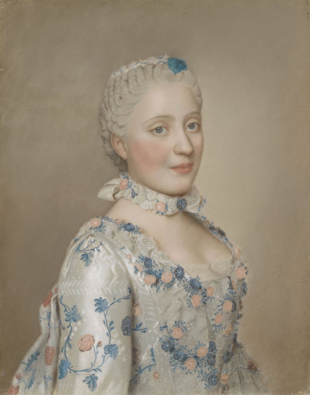 Maria Josepha Saská, Dauphine z Francie od Jean Étienne Liotard