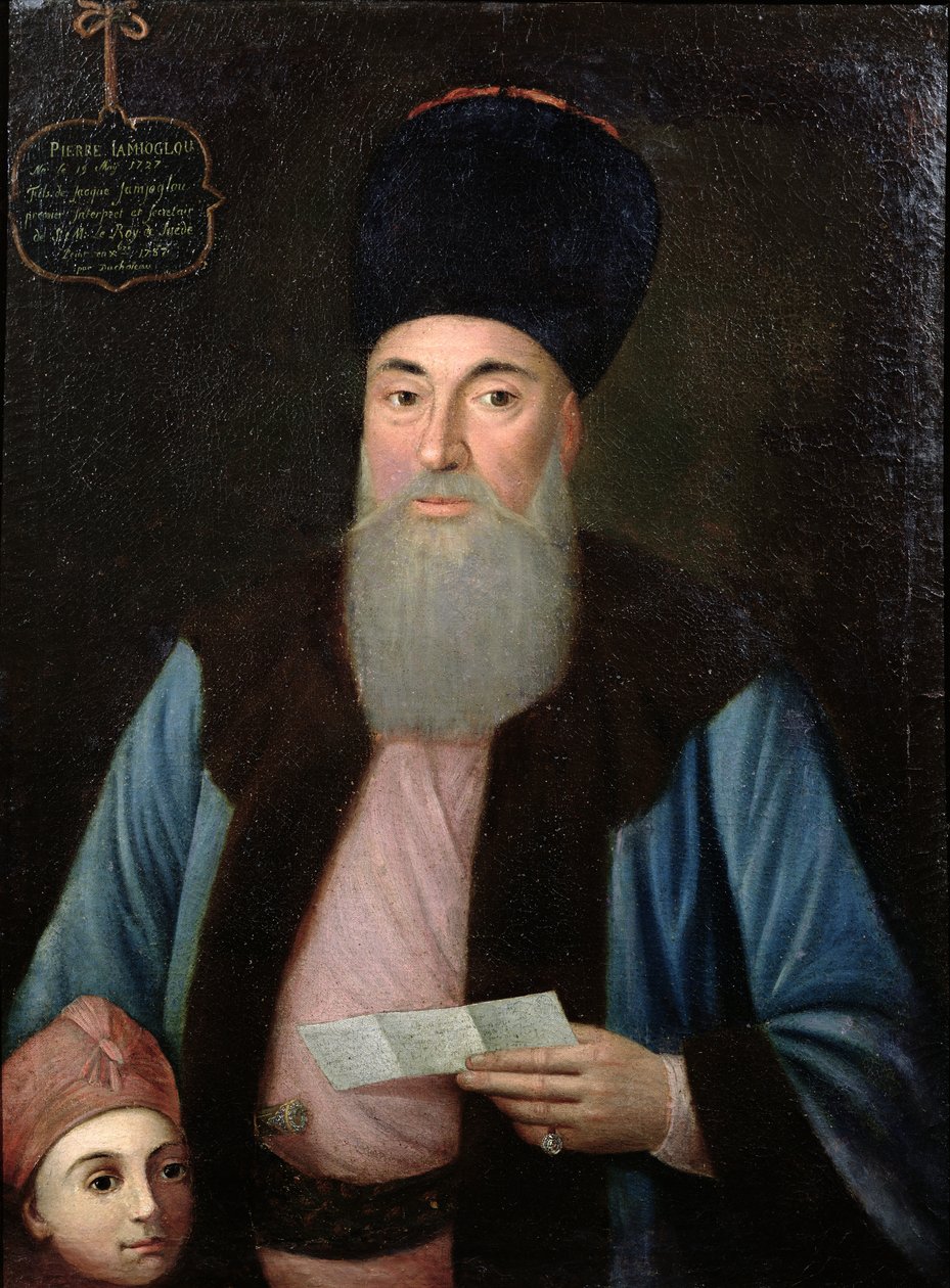Pierre Camcioglu (nar. 1727) a jeho syn, 1787 od Jean Francois Duchateau