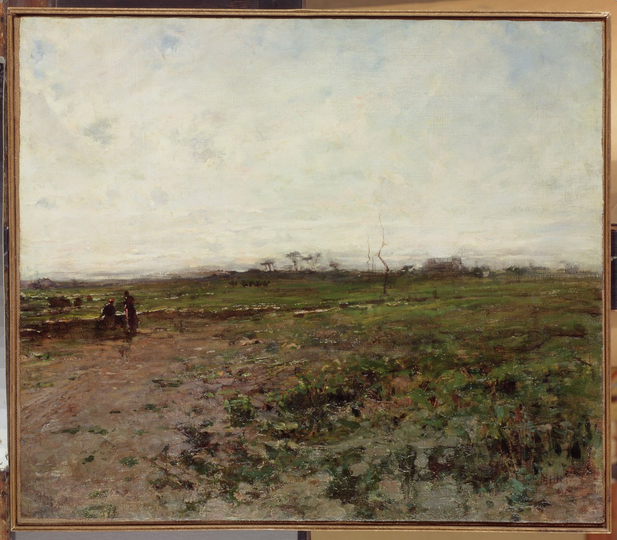 Krajina se selkou, počátek 70. let 19. století od Jean Francois Millet