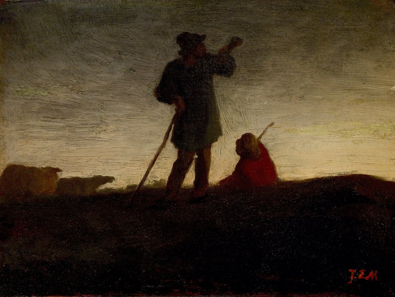 Přivolání Hejna od Jean Francois Millet
