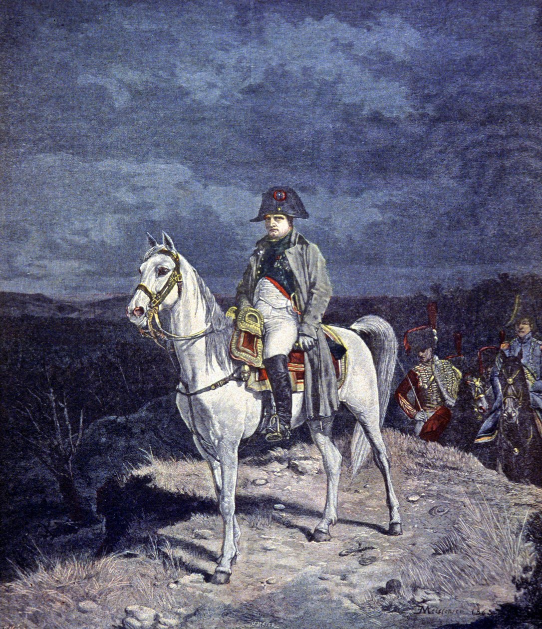 Napoleon od Jean Louis Ernest (after) Meissonier