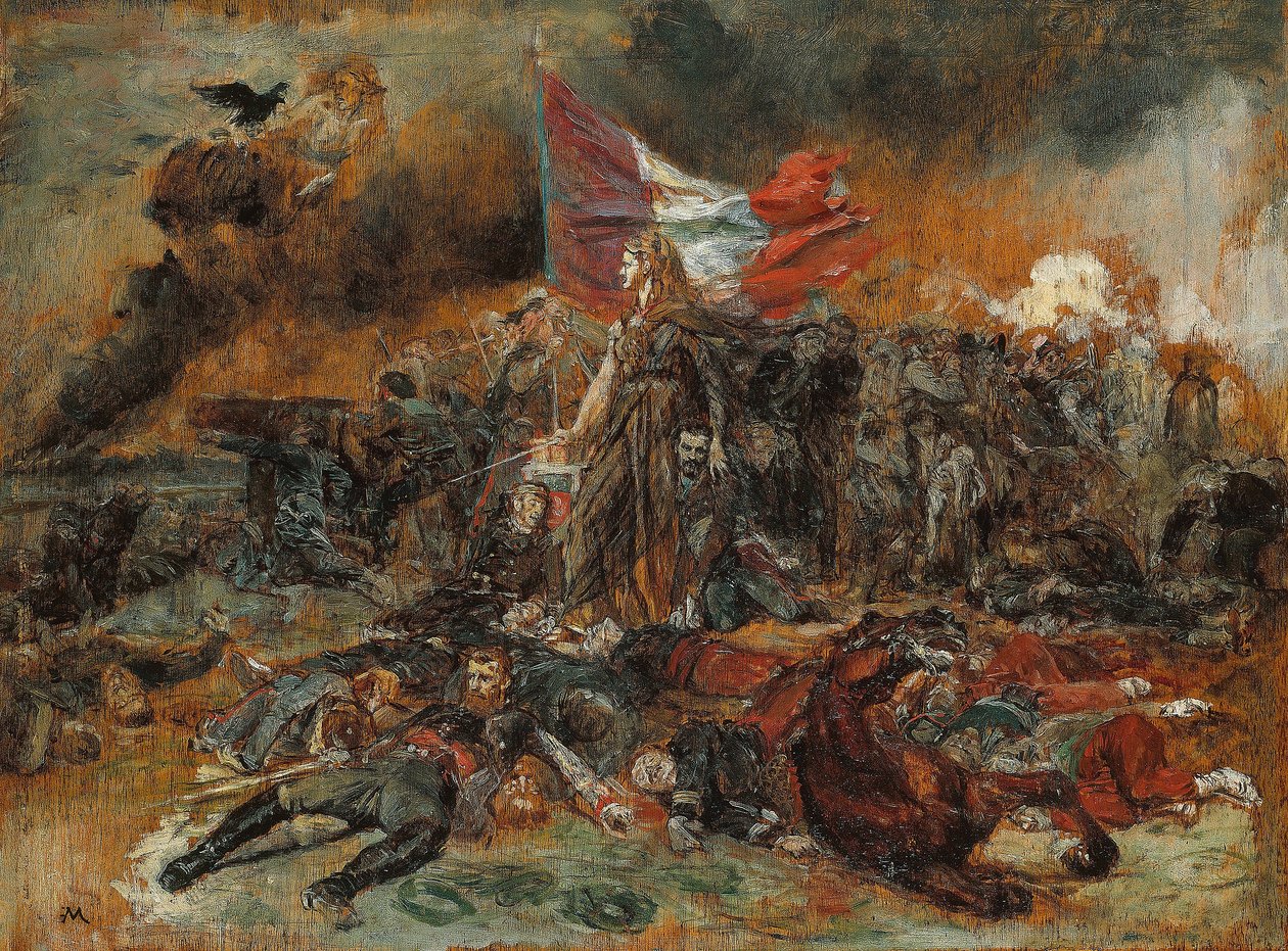 Obrana Paříže od Jean Louis Ernest Meissonier