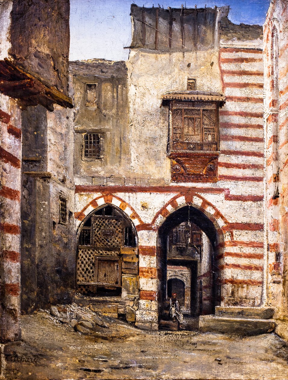 Káhirský soud od Jean Alexis Achard