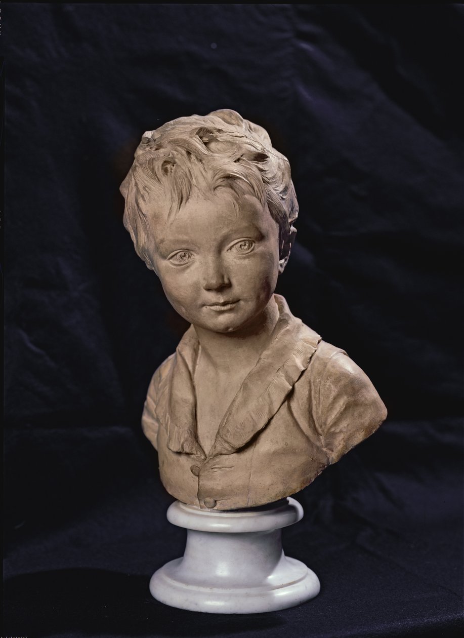Busta Alexandra Brongniarta (1770-1847) (mramor) od Jean Antoine Houdon