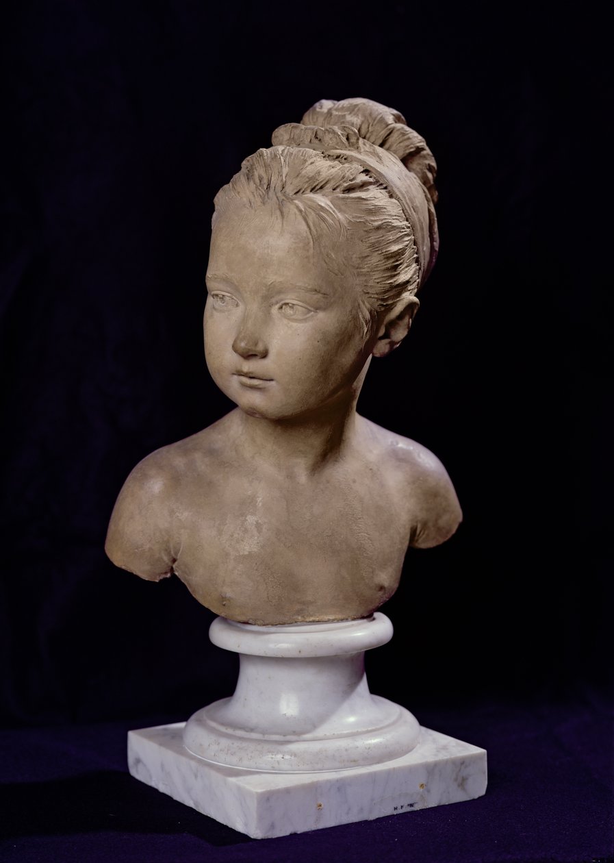 Busta Louise Brongniart, 1777 (mramor) od Jean Antoine Houdon