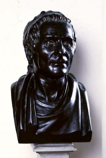 Jean Jacques Rousseau (1712-78) 1778 (bronz) od Jean Antoine Houdon