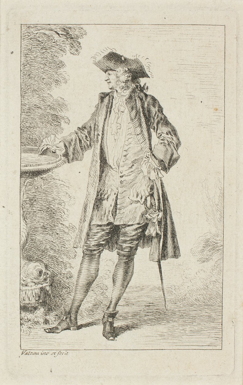 Figurky režimu od Jean Antoine Watteau