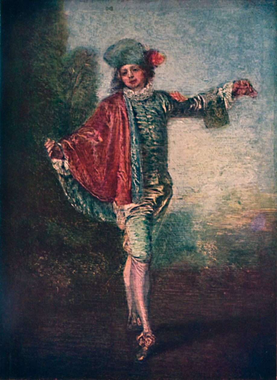 LIndifferent, c1717, 1911 od Jean Antoine Watteau