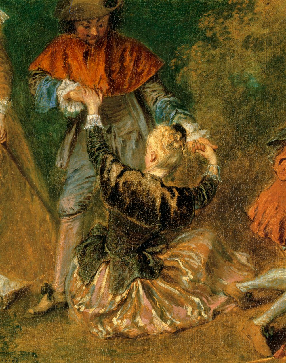 Stravování pro Cythere ... od Jean Antoine Watteau