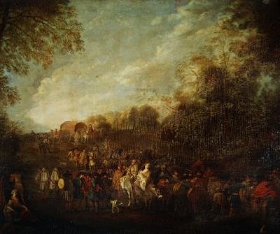 Pochodové jednotky od Jean Antoine Watteau