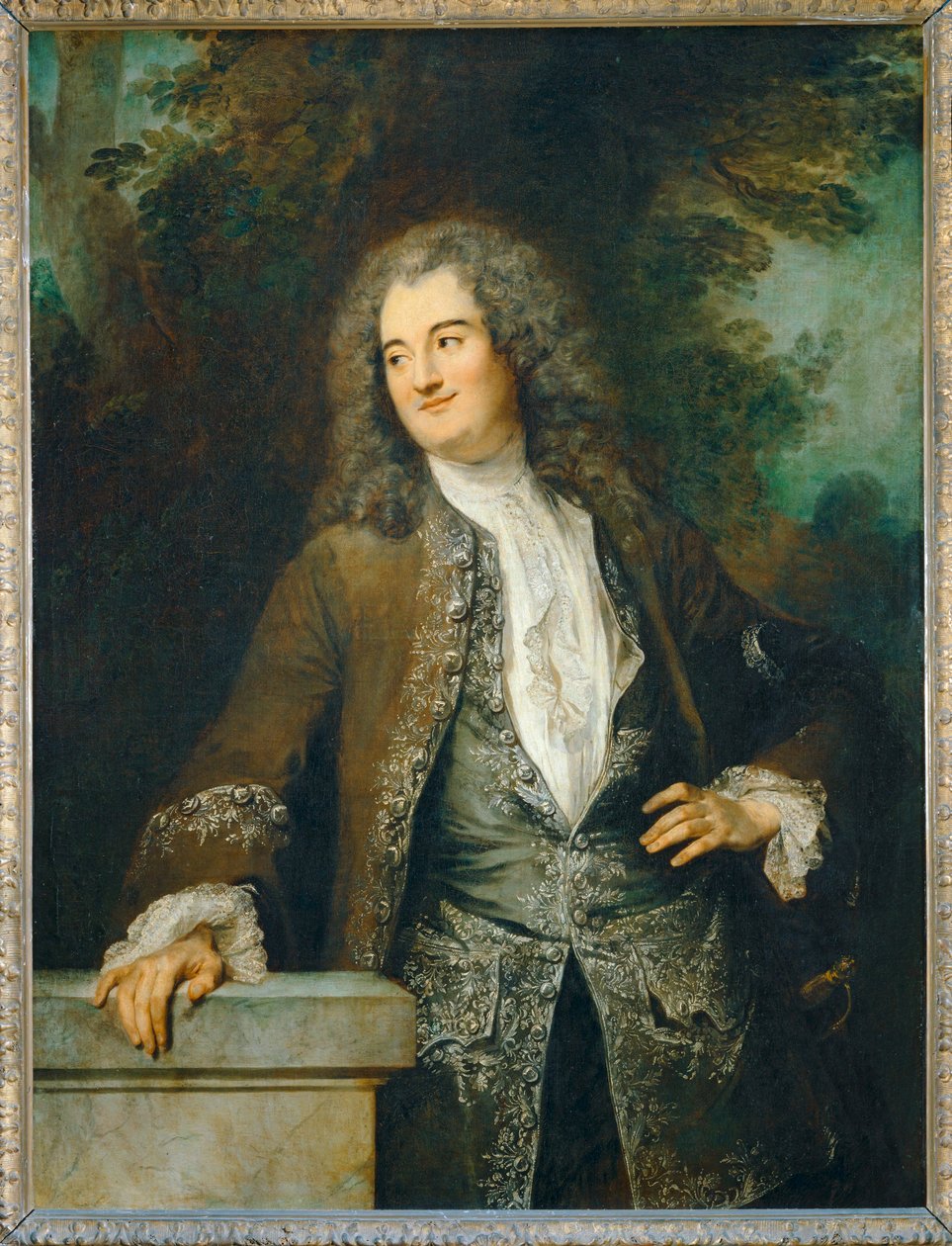 Portrét šlechtice ... od Jean Antoine Watteau