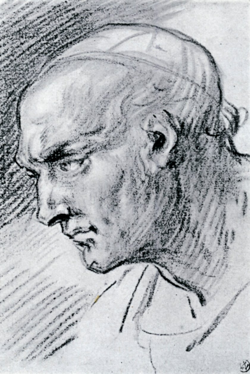 Studie hlavy, 1913. od Jean Antoine Watteau