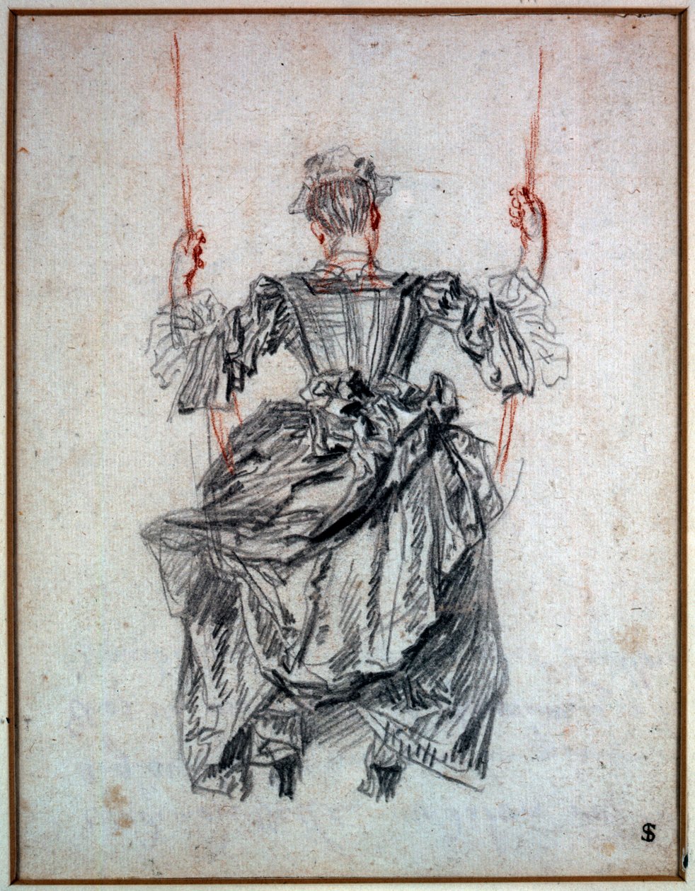 Neznámý obrázek od Jean Antoine Watteau