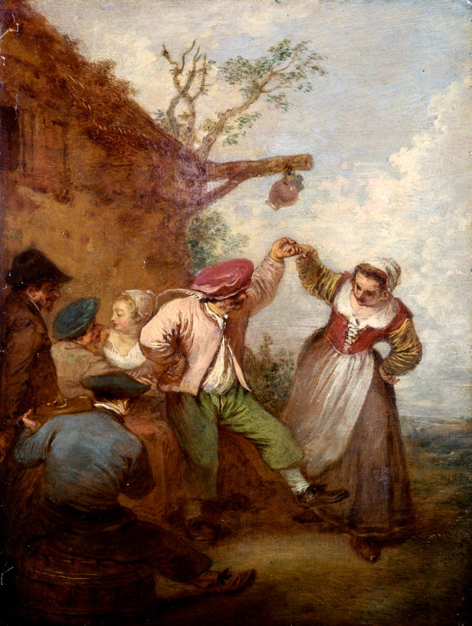 Neznámý obrázek od Jean Antoine Watteau