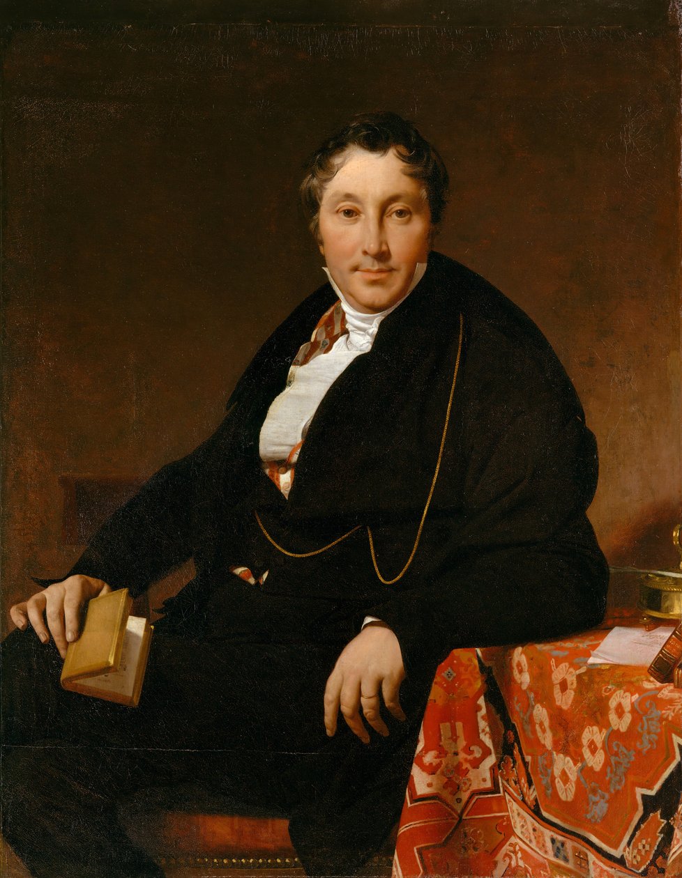 Jacques-Louis Leblanc 1774-1846, 1823. od Jean Auguste Dominique Ingres