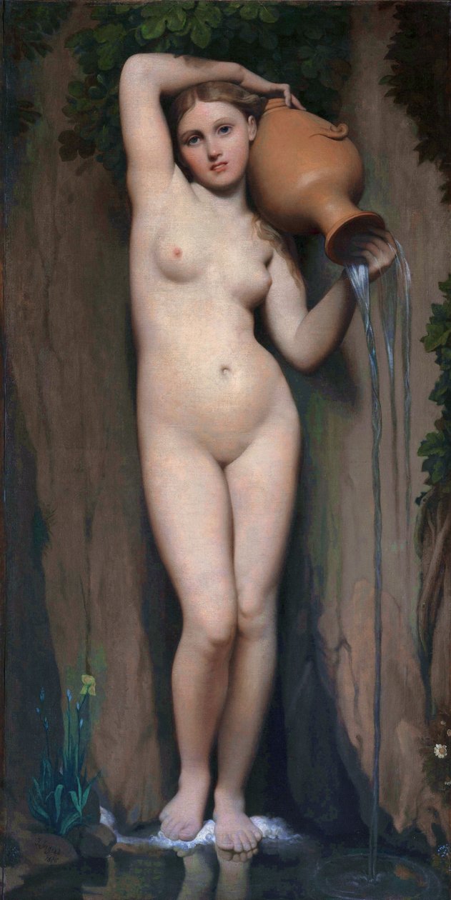 La Source od Jean Auguste Dominique Ingres