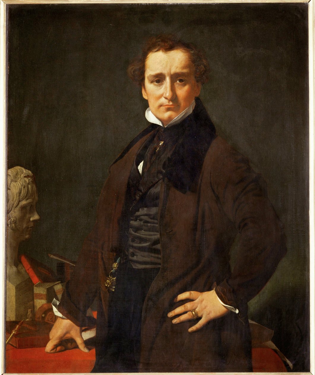 Lorenzo Bartolini, sochař ... od Jean Auguste Dominique Ingres